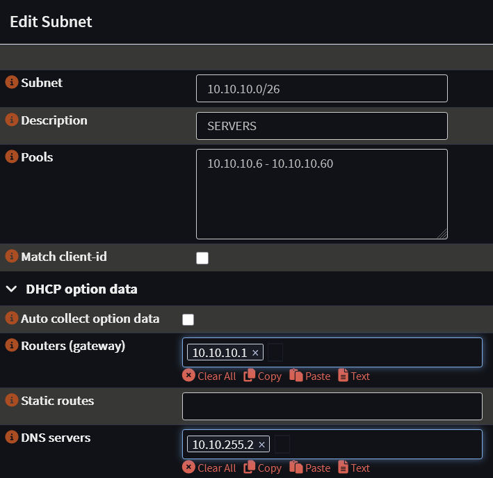 Don't forget to uncheck "Auto collect option data" to see all options